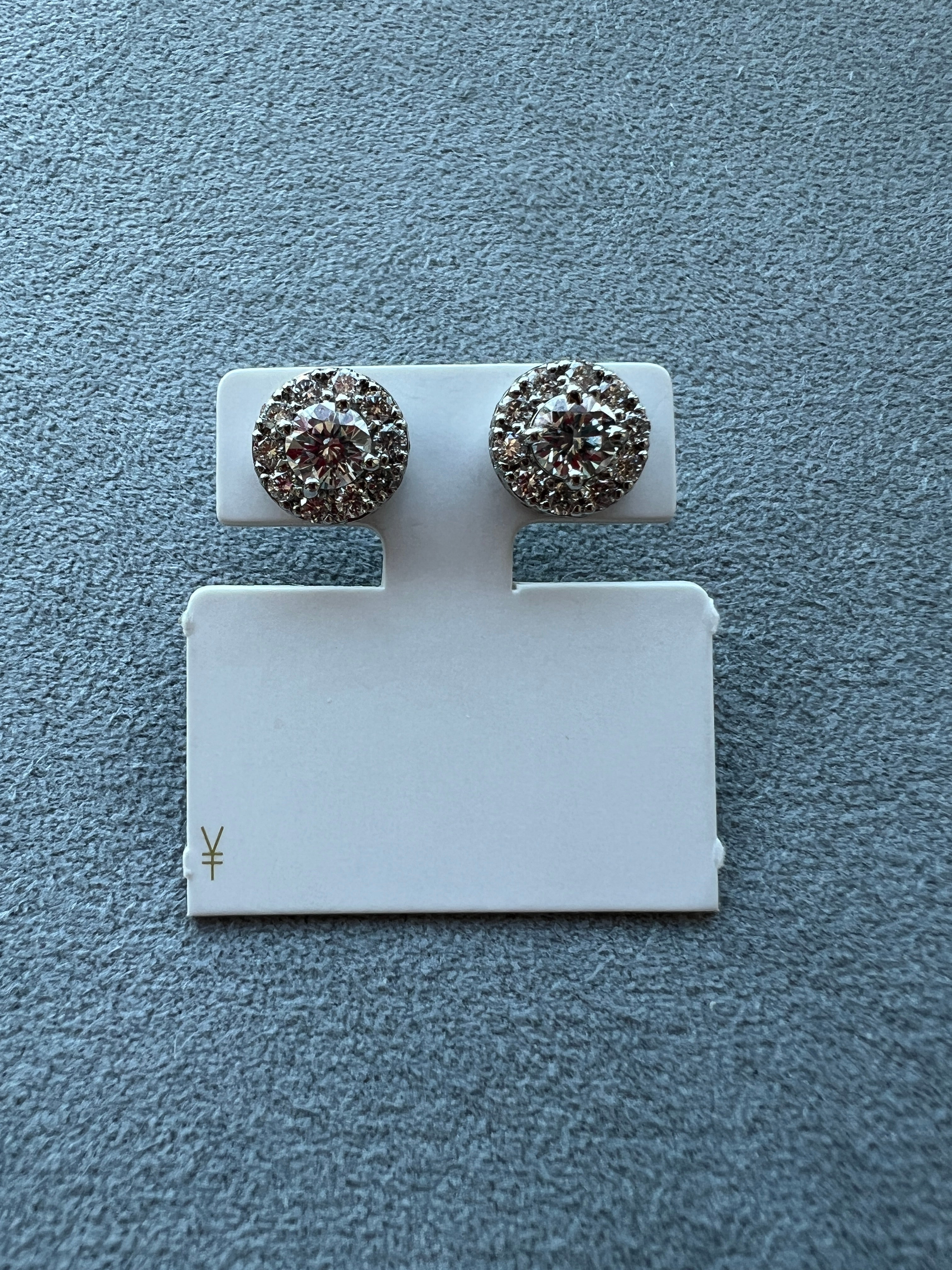 ポインターパヴェピアス〜中石0.5ct×2 G SI GD UP|AYAKO SAKURAI(櫻井 彩子(サクライ アヤコ))公式通販サイト